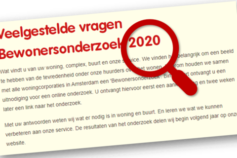 Animatie foto veelgesteld vragen bewonersonderzoek.