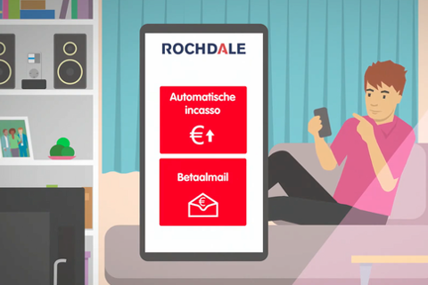 Animatie automatische incasso. 