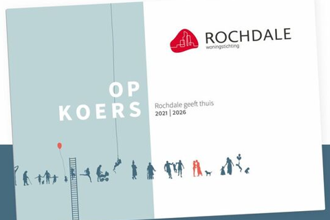 Rochdale ansichtkaart op koers.