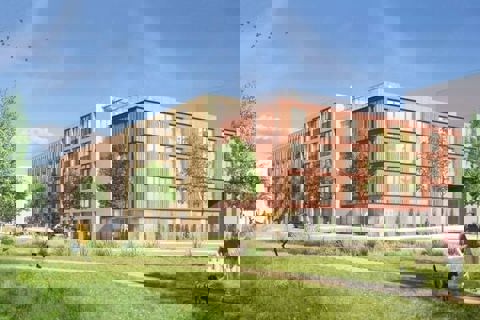 Foto nieuwbouw Oostzijderpark-Zaanstad.