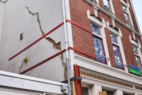 foto scheur fundering