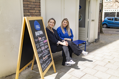 Foto van Nadine (Rochdale) en Celise (Studio Creatief)