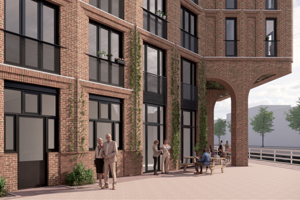 3D schets buitenkant plint 