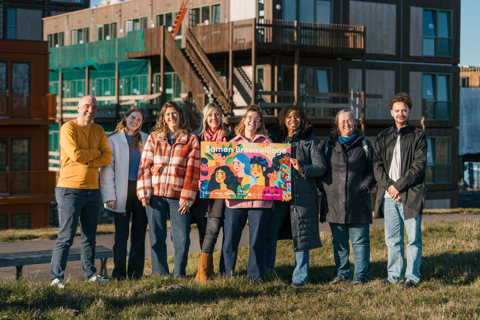 Community builders van Kollectief Thuis voor Brasa Village