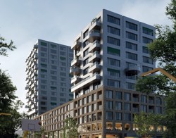 Ontwerp door AM voor Poort van Zaandam-Oost