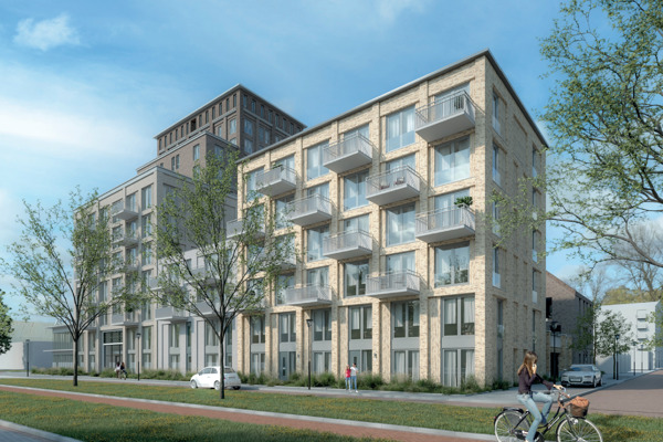 Foto van een 3-d visualisatie van paltrok