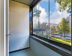 Serre woning Van Deysselbuurt