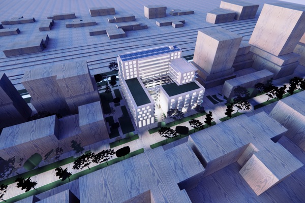 Schetsontwerp Naritaweg 12 In Amsterdam