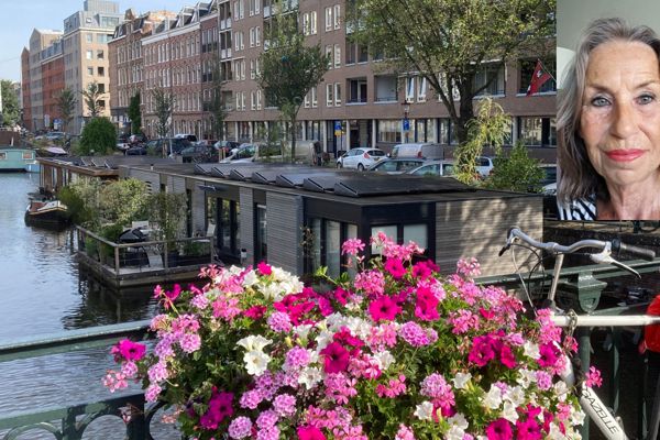 Collage foto Amsterdam en huurder