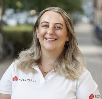 Wijkbeheerder Linsey de Bruin